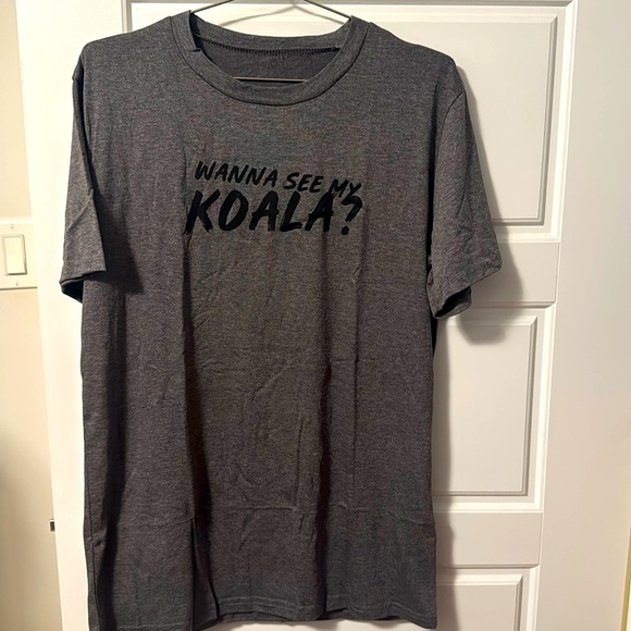 Other - NWT men’s wanna see my koala graphic tee
